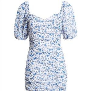 Sasha rouched mini dress
